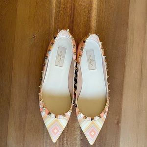 Valentino studded flats